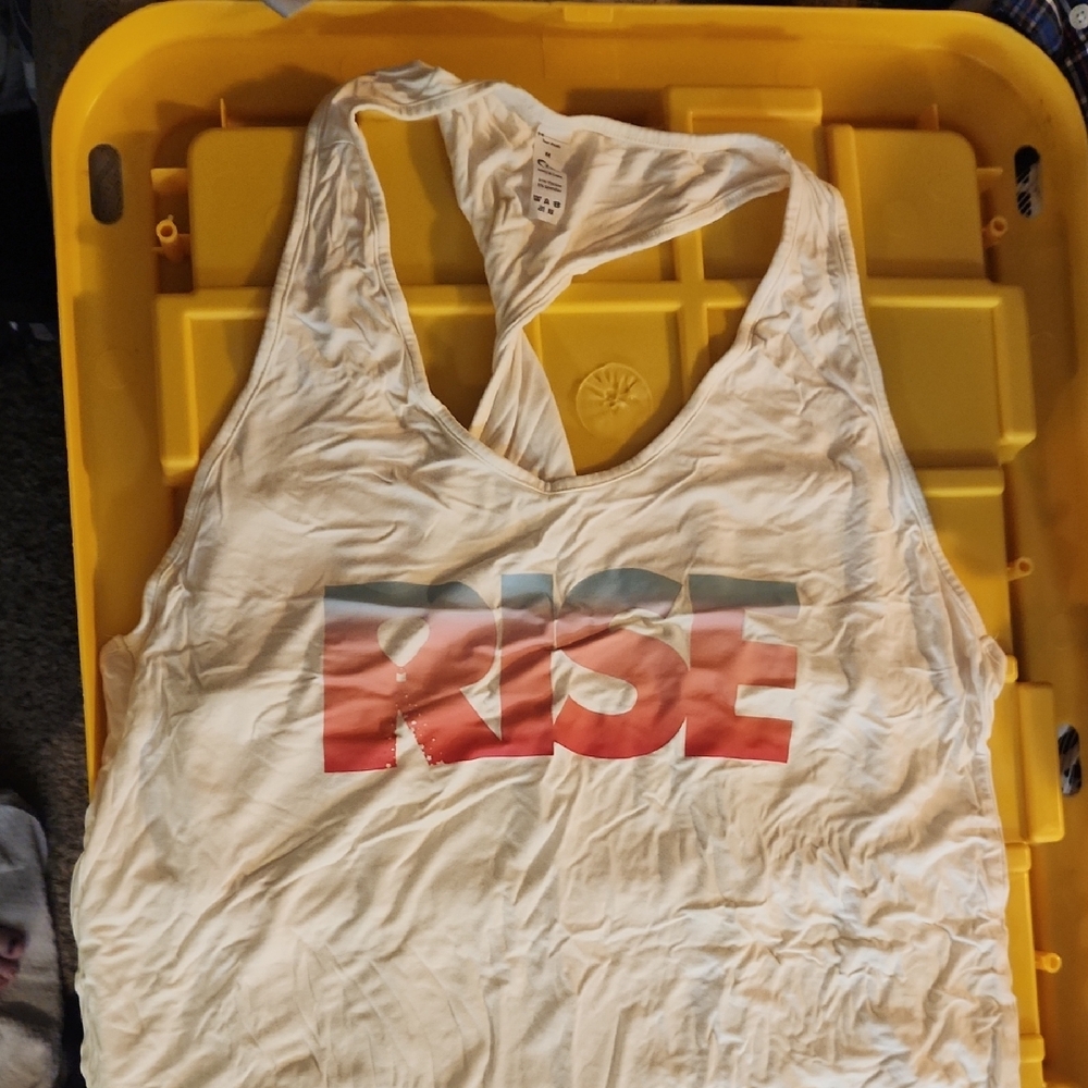 Free ZYIA Active White Tank Top